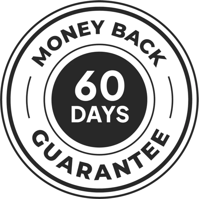 GoldAlign 60 Day Money Back Guarantee Badge